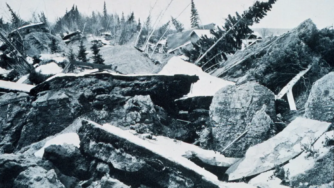 Das große Erdbeben in Alaska