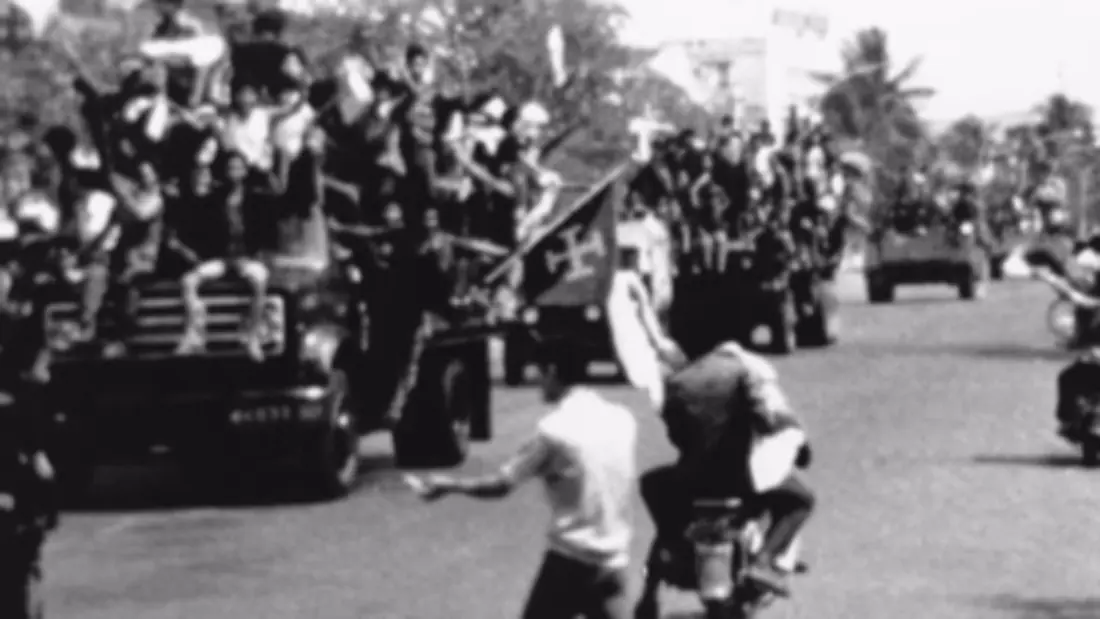Die Roten Khmer erobern Phnom Penh