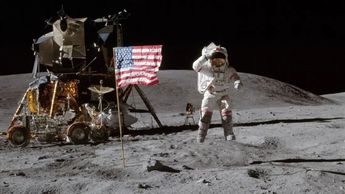 Apollo-16-Mondlandung