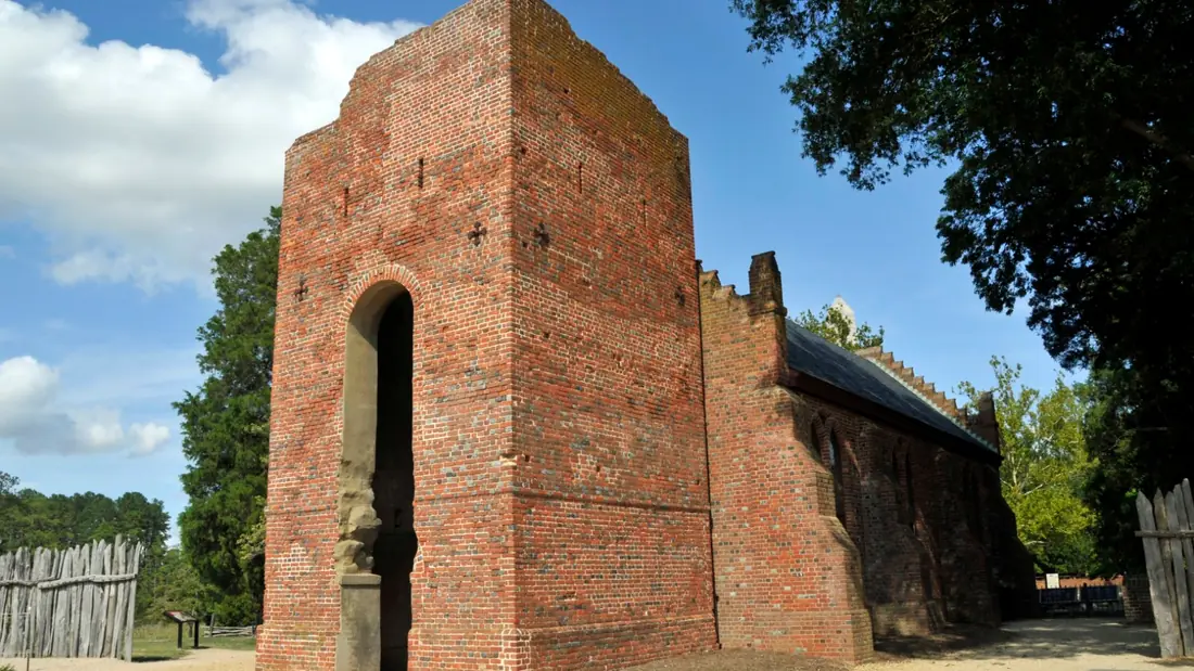 Gründung von Jamestown — Jamestown, Virginia, USA
