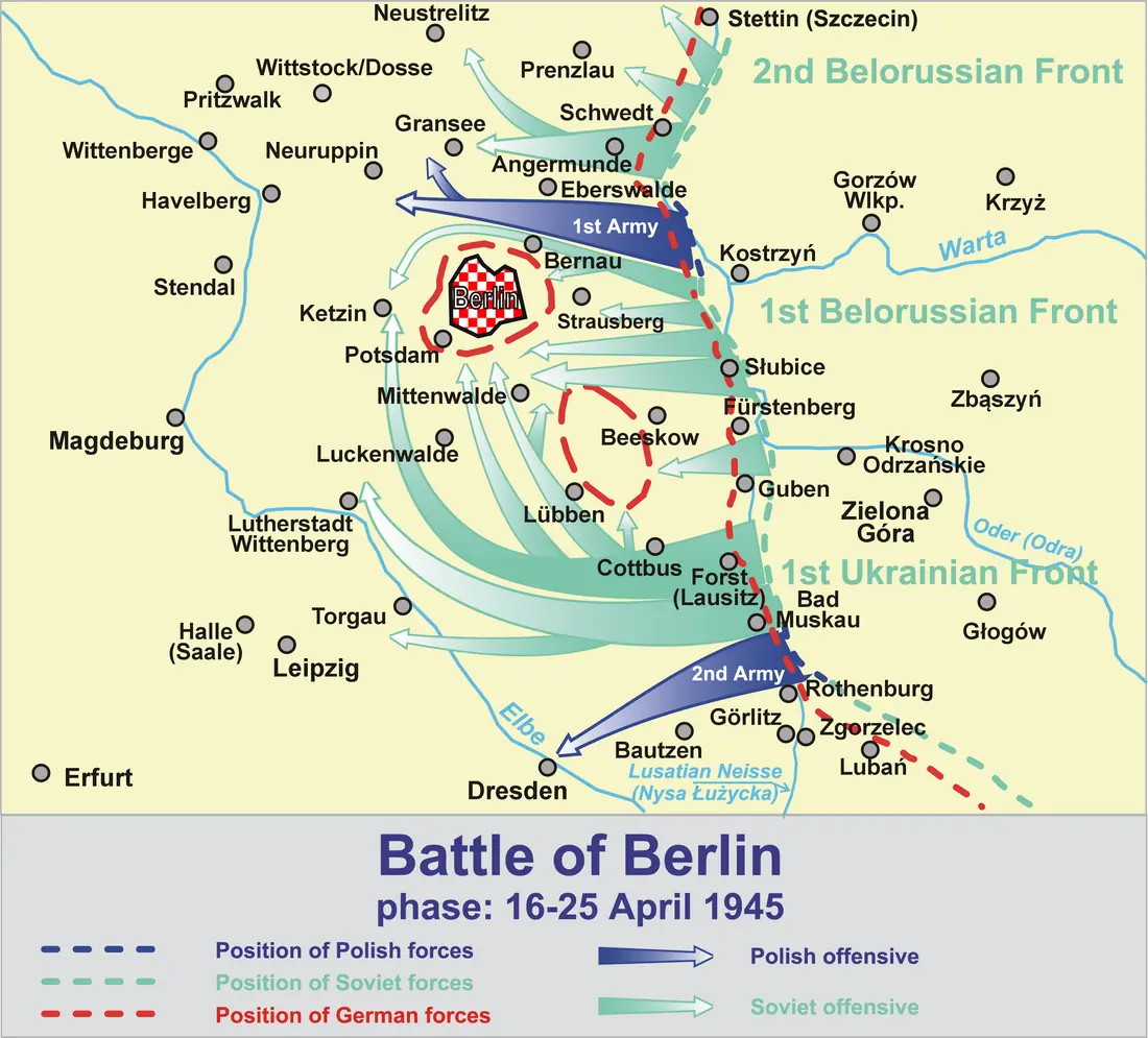 Die Sowjetunion gibt die Eroberung Berlins bekannt — Berlin, Germany