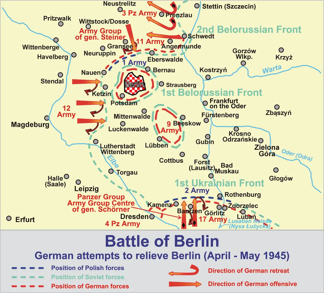 Die Sowjetunion gibt die Eroberung Berlins bekannt — Berlin, Germany