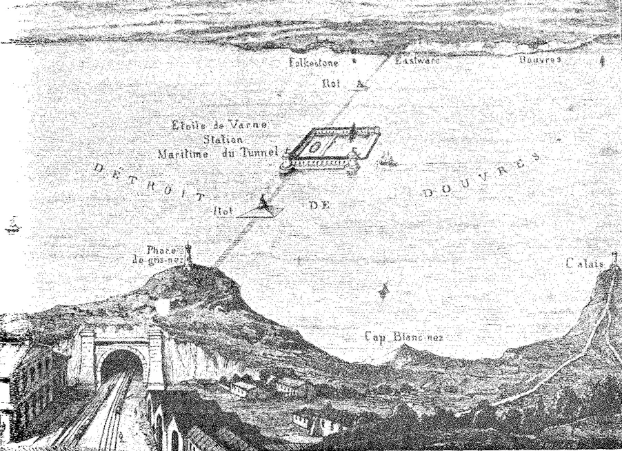 Eröffnung des Ärmelkanaltunnels — Folkestone, England