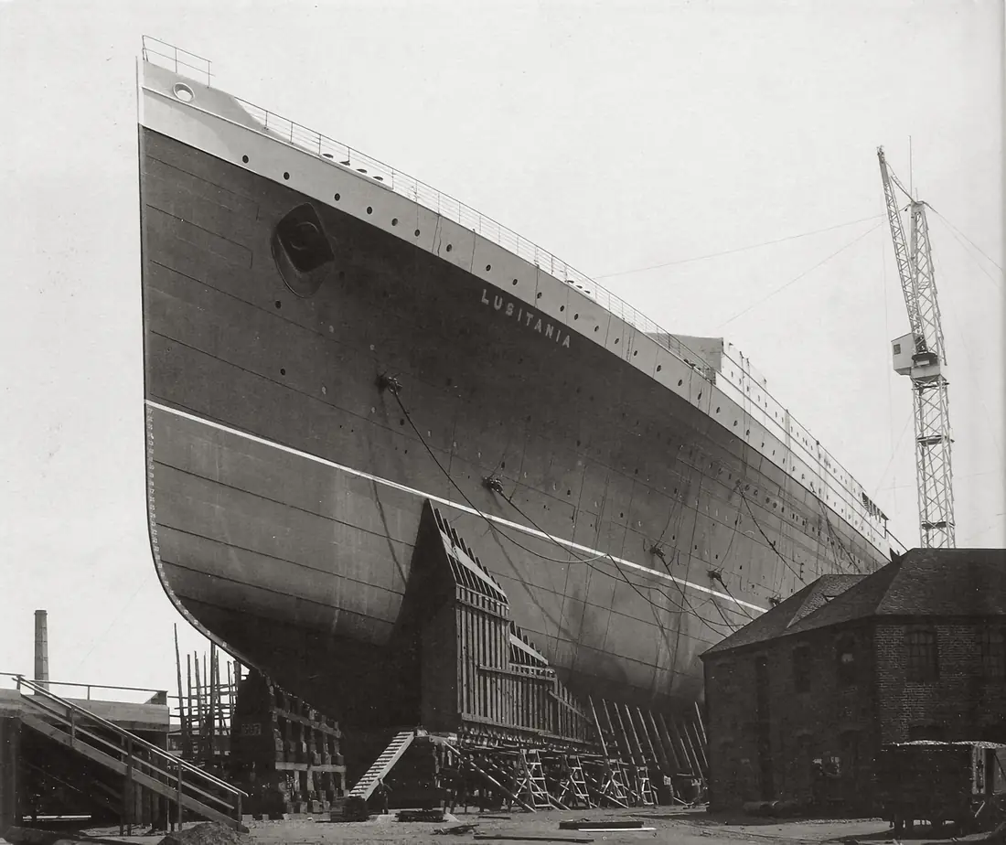 Untergang der Lusitania — Off the coast of Ireland
