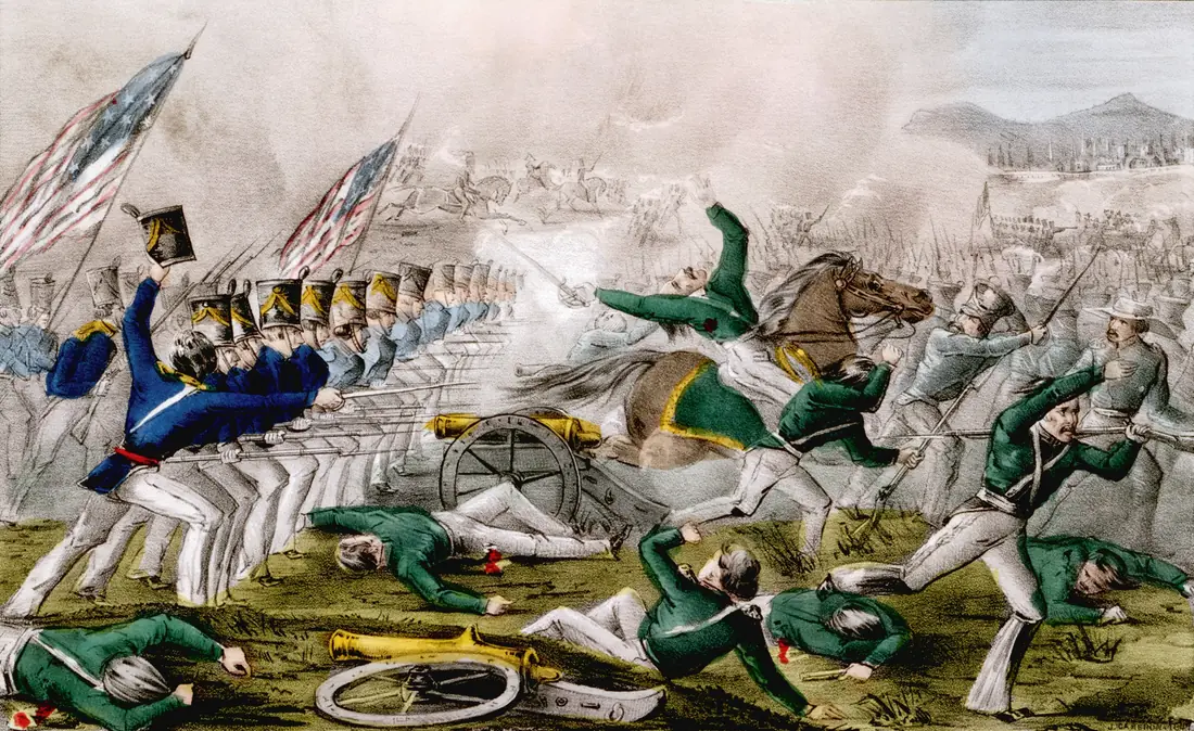 Die Vereinigten Staaten erklären Mexiko den Krieg — Washington, D.C., United States