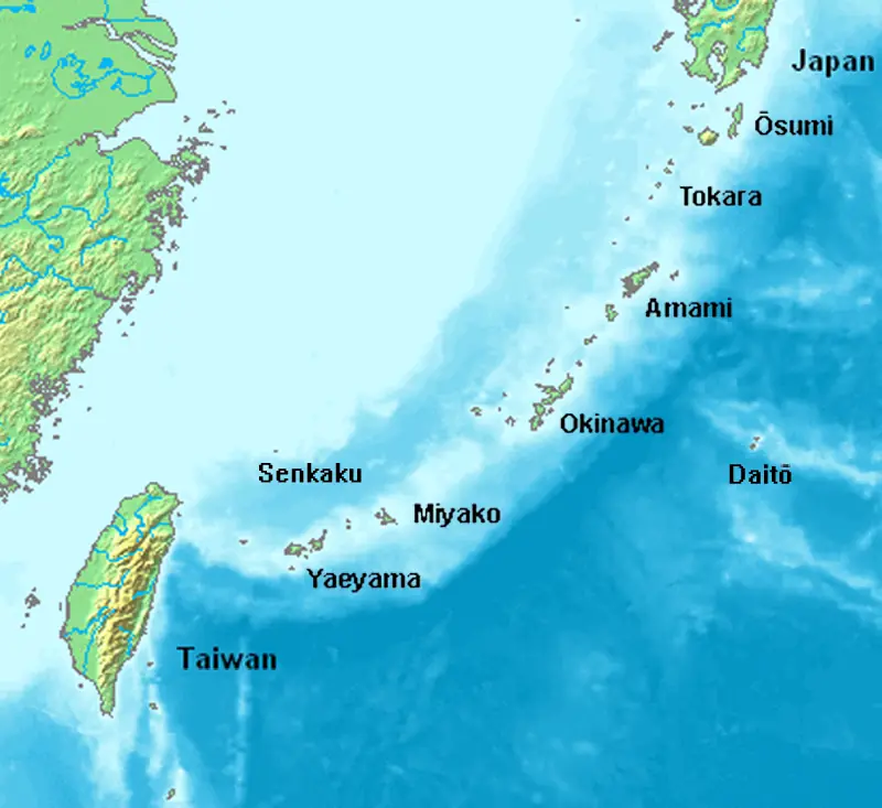Rückgabe der Ryukyu-Inseln — Okinawa, Japan