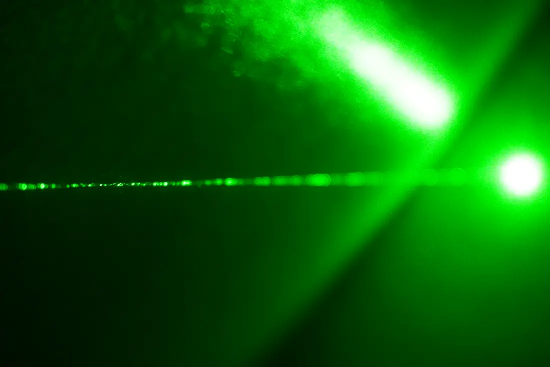 Die erste Demonstration des funktionierenden Lasers — California, USA