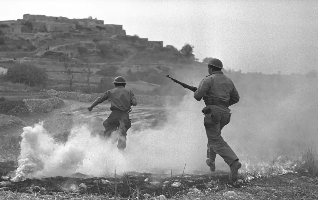 Arabisch-Israelischer Krieg 1948 — Tel Aviv, Israel