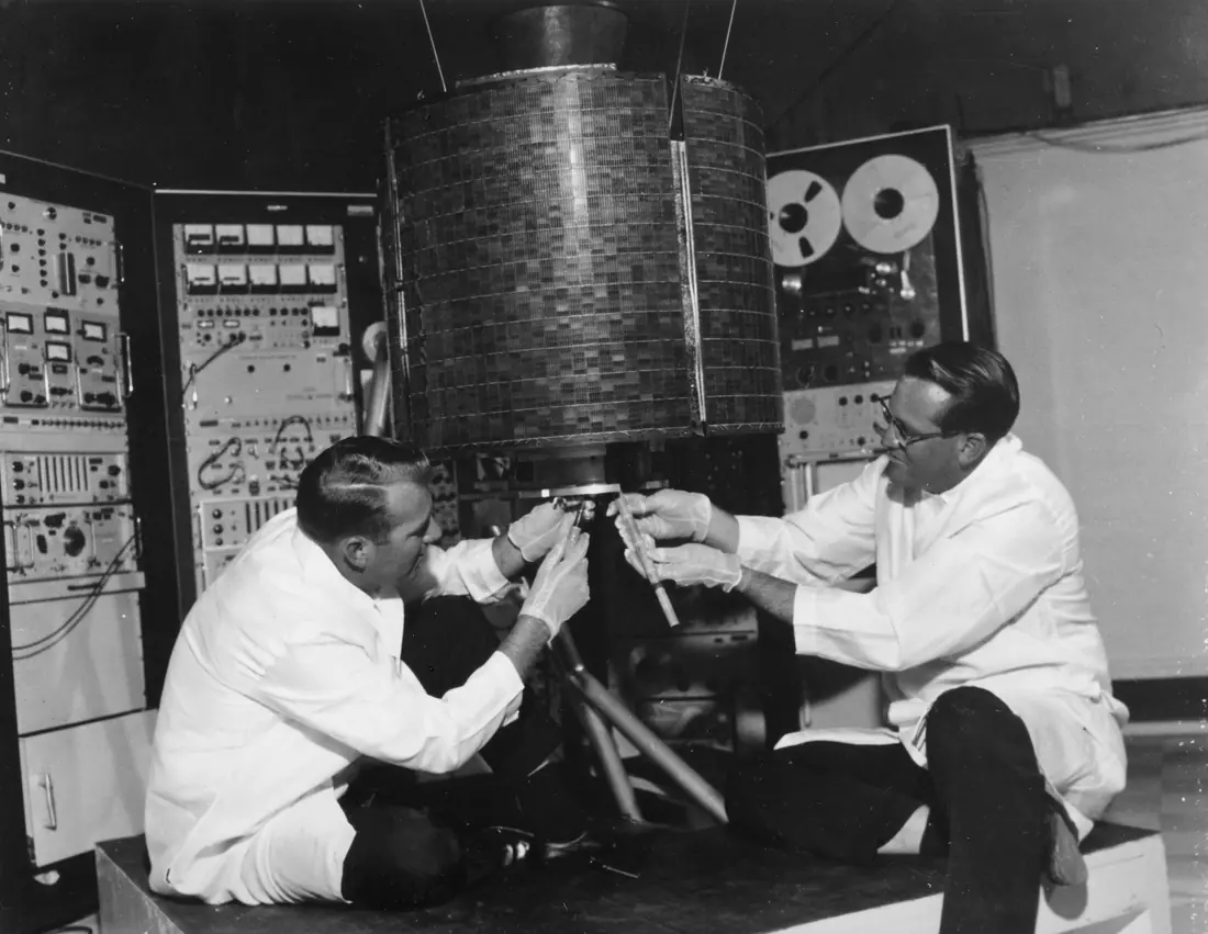 Start von Intelsat I — Cape Canaveral, United States