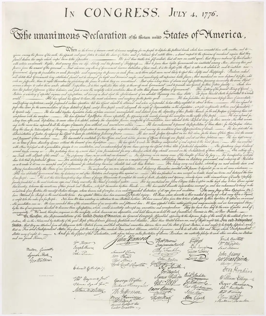 Congresul Continental proiectează Declarația de Independență a Statelor Unite — Philadelphia, Pennsylvania, USA