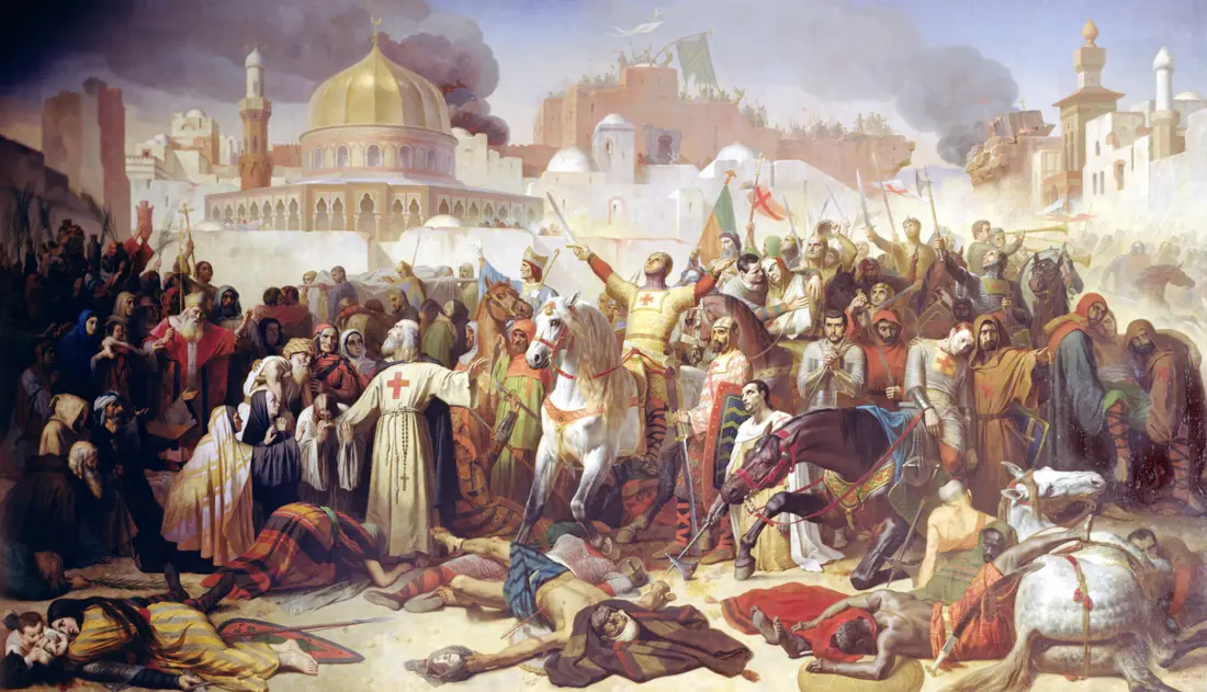 Prima cruciadă: Asediul Ierusalimului începe — Jerusalem, Israel