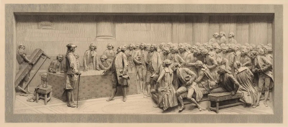 The National Assembly Declaration — Versailles, France