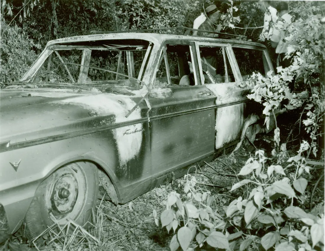 Three civil rights workers are murdered in Neshoba County, Mississippi — Neshoba County, Mississippi