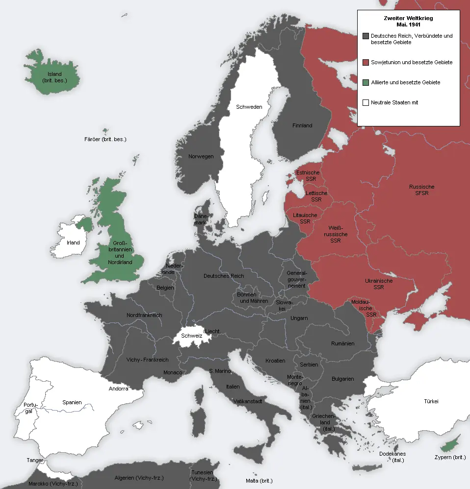 Germany launches Operation Barbarossa — Eastern Europe