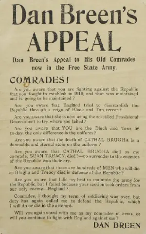 The Irish Civil War begins — Ireland