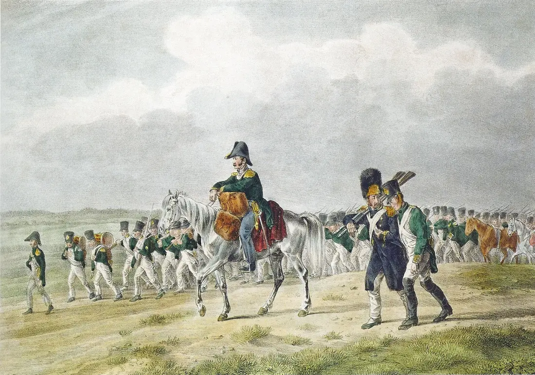 Napoleon's invasion of Russia — Neman River, Russia