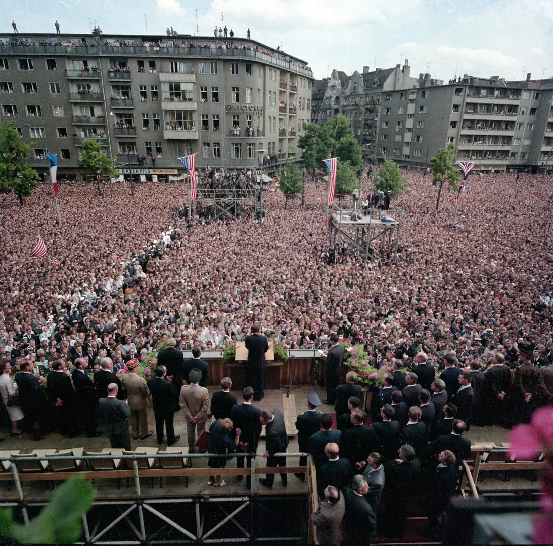 Ich bin ein Berliner speech — West Berlin, Germany