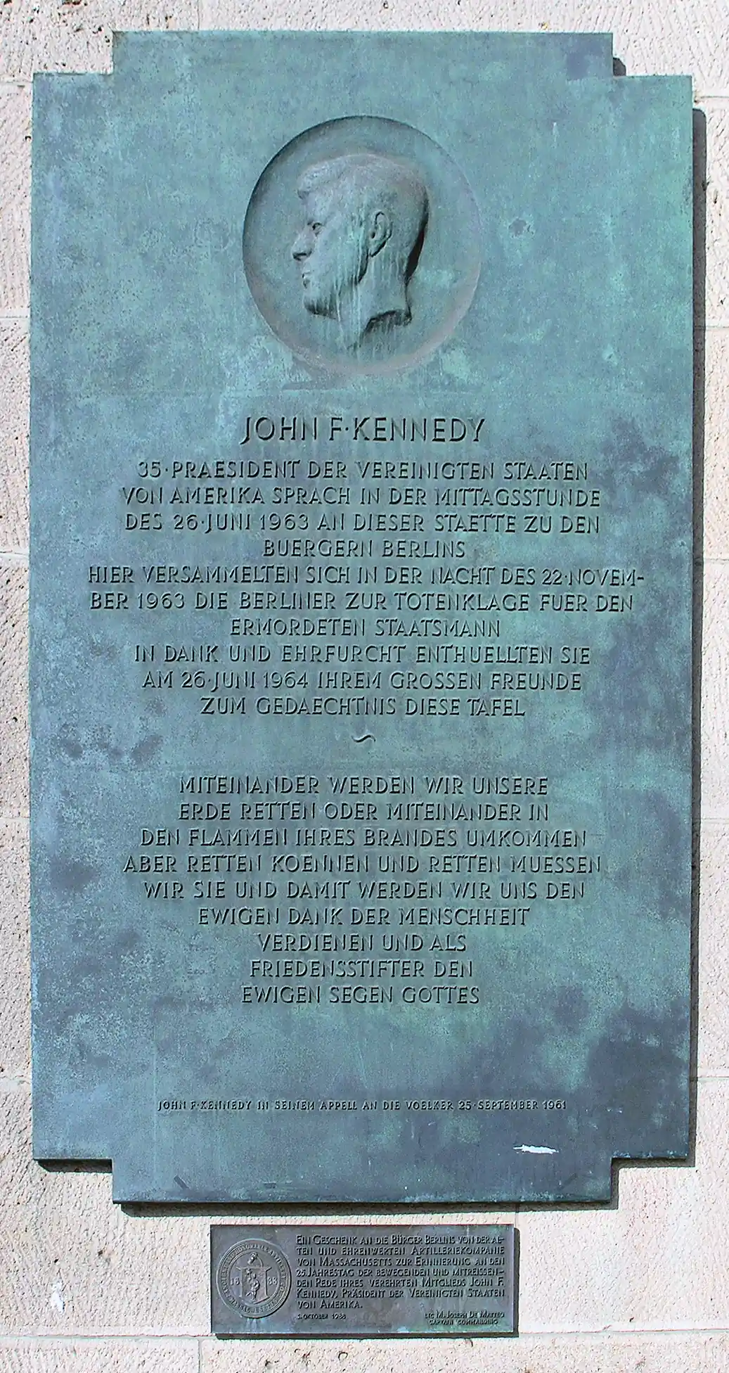 Ich bin ein Berliner speech — West Berlin, Germany