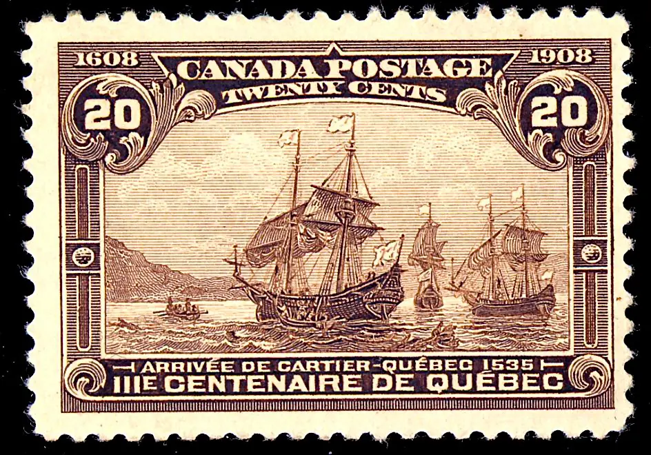 Jacques Cartier's arrival in the Gulf of St. Lawrence — Gulf of St. Lawrence, Canada
