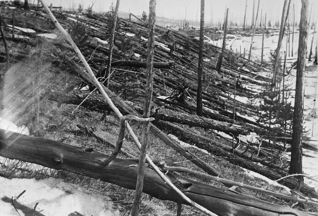 The Tunguska Event — Podkamennaya Tunguska River, Russia