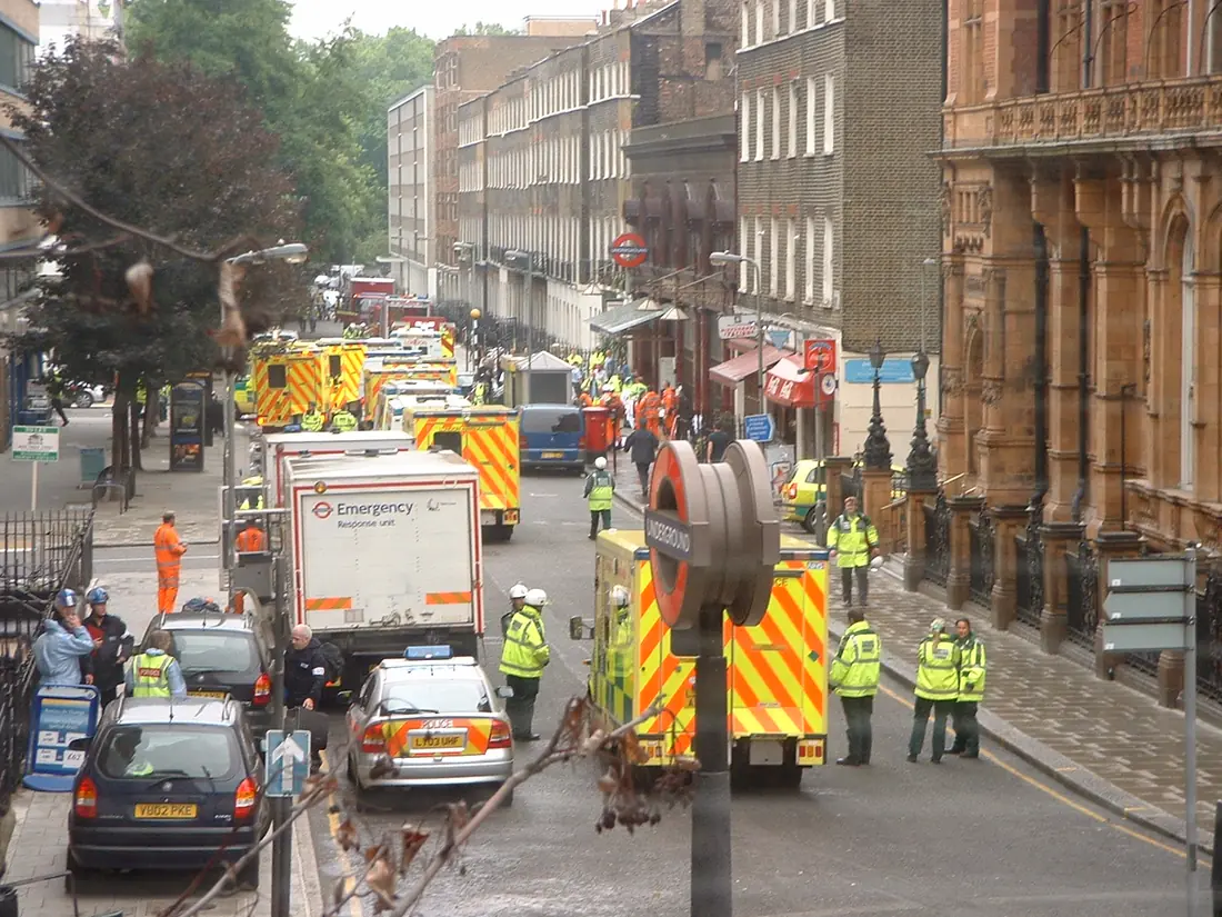 London Terror Attacks on Underground and Bus Kill 52 — London, United Kingdom