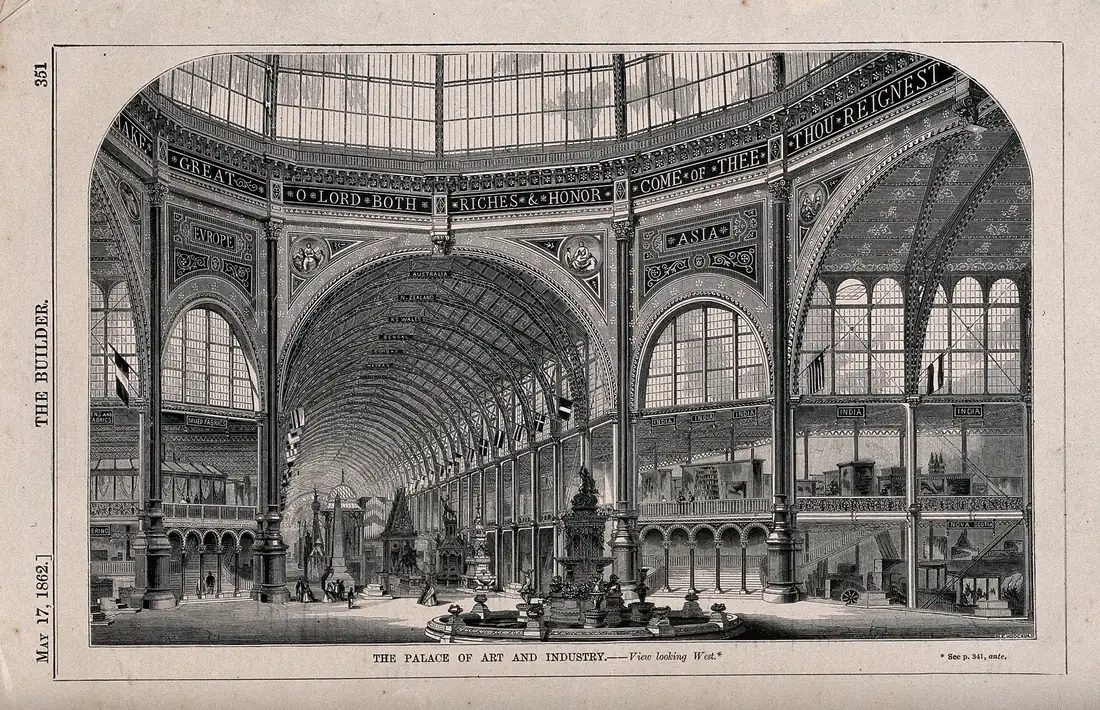 International Exhibition opens in London, celebrating global industrial progress — London, England