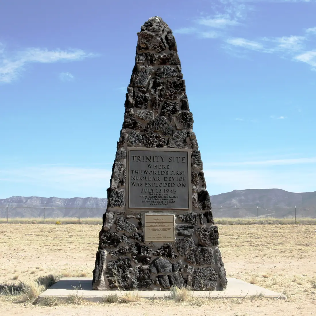 Trinity: The First Atomic Bomb — Alamogordo, New Mexico, USA