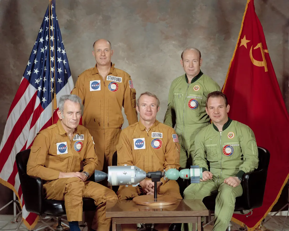 Apollo-Soyuz: The First Space Handshake — Earth orbit