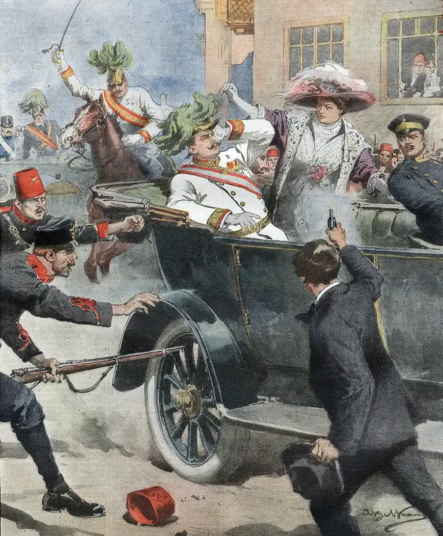 Austria-Hungary Declares War on Serbia — Vienna, Austria-Hungary