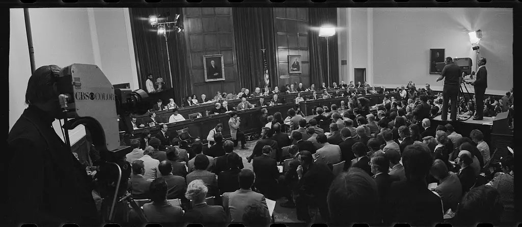 House Judiciary Committee Approves Second Article of Impeachment Against Nixon — Washington, D.C., USA