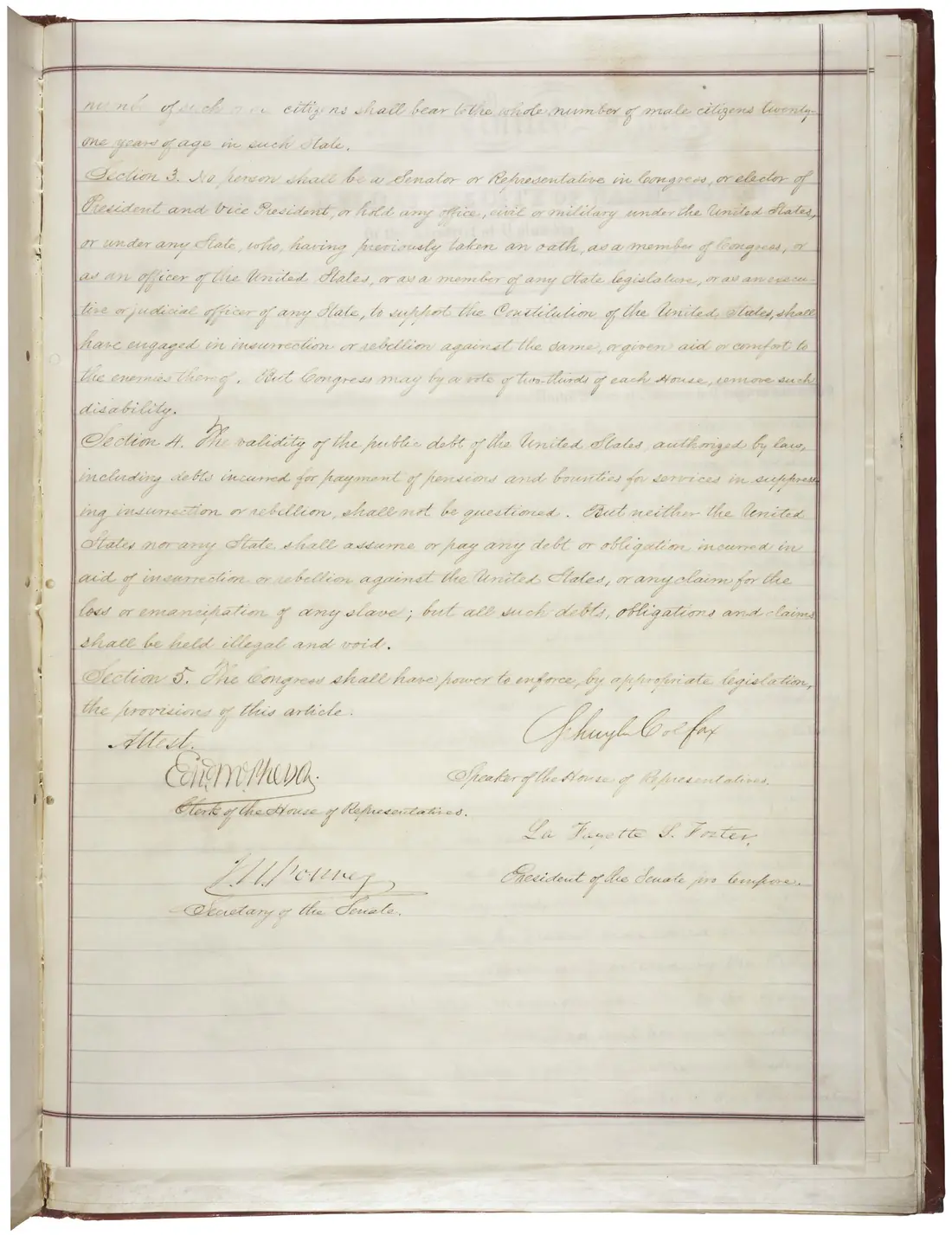 Fourteenth Amendment Ratified — United States