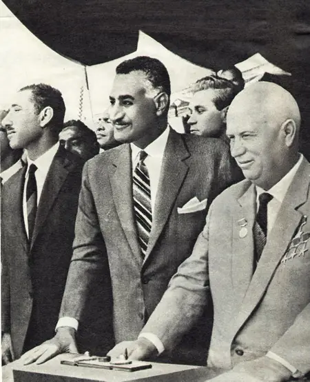 Aswan High Dam Inaugurated — Aswan, Egypt