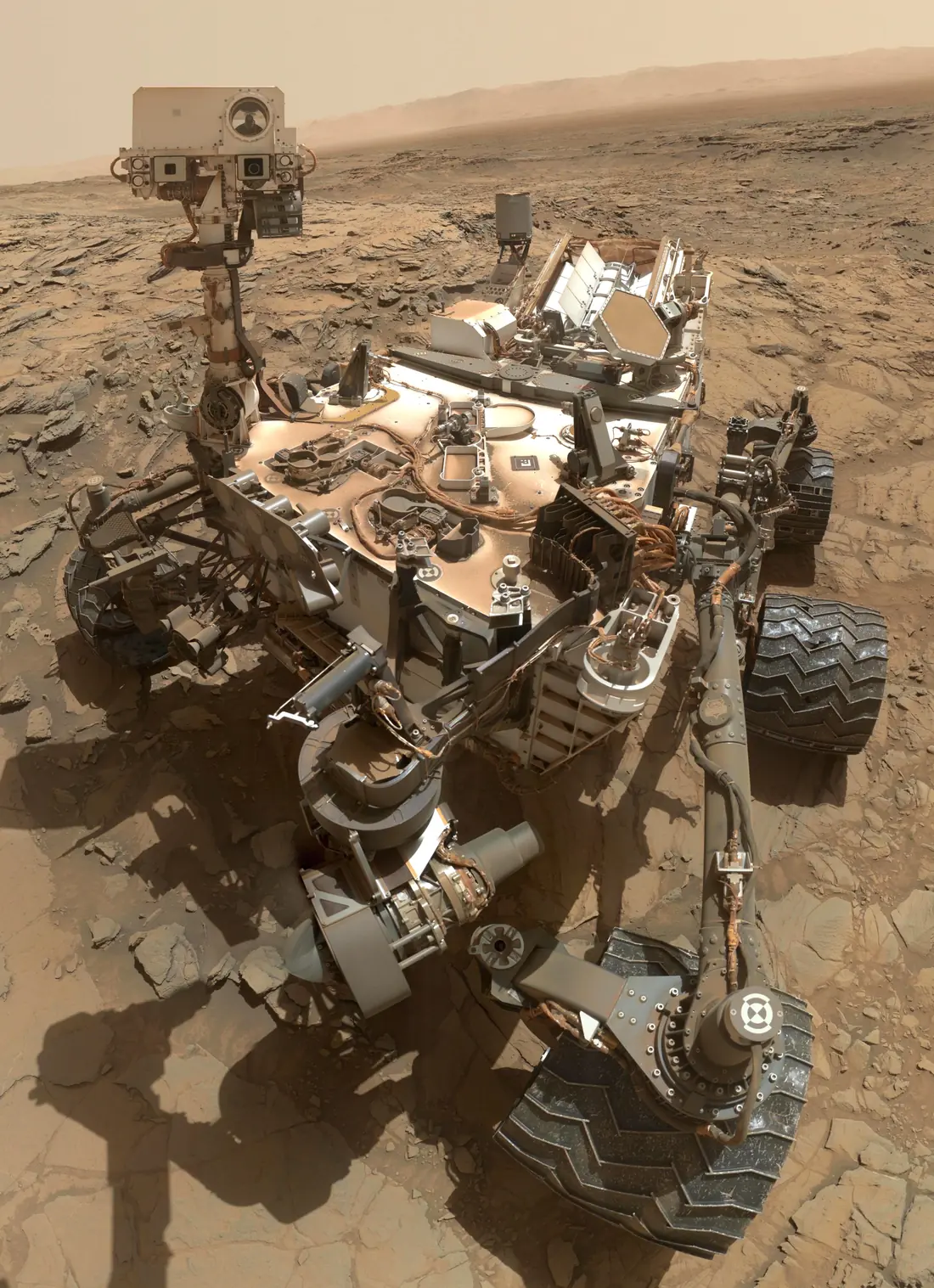 Curiosity Rover Lands on Mars — Gale Crater, Mars