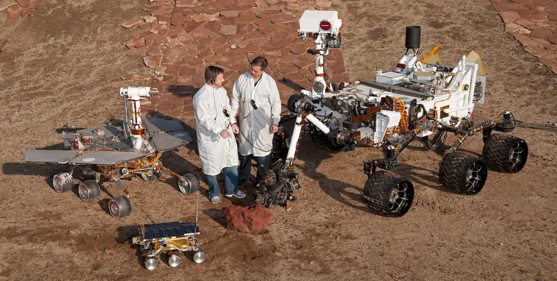 Curiosity Rover Lands on Mars — Gale Crater, Mars
