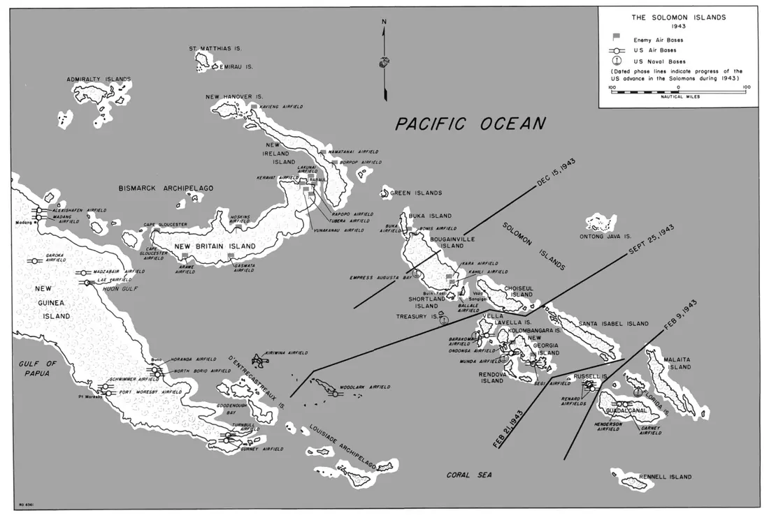 U.S. Marines Launch First Major Pacific Offensive at Guadalcanal — Solomon Islands