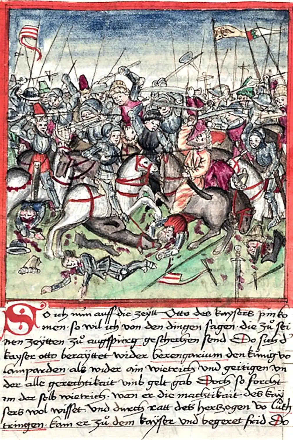 Otto the Great Halts Magyar Invasions at Lechfeld — Lechfeld, Germany