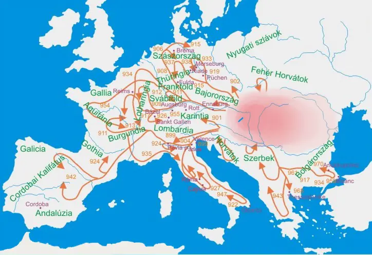 Otto the Great Halts Magyar Invasions at Lechfeld — Lechfeld, Germany