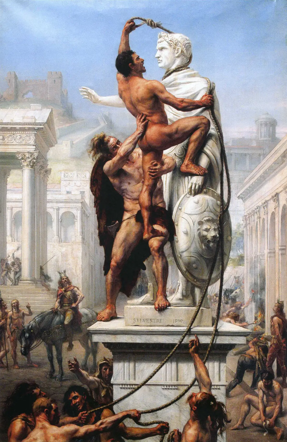 Vizigoții jefuiesc Roma pentru prima dată în 800 de ani — Rome, Italy