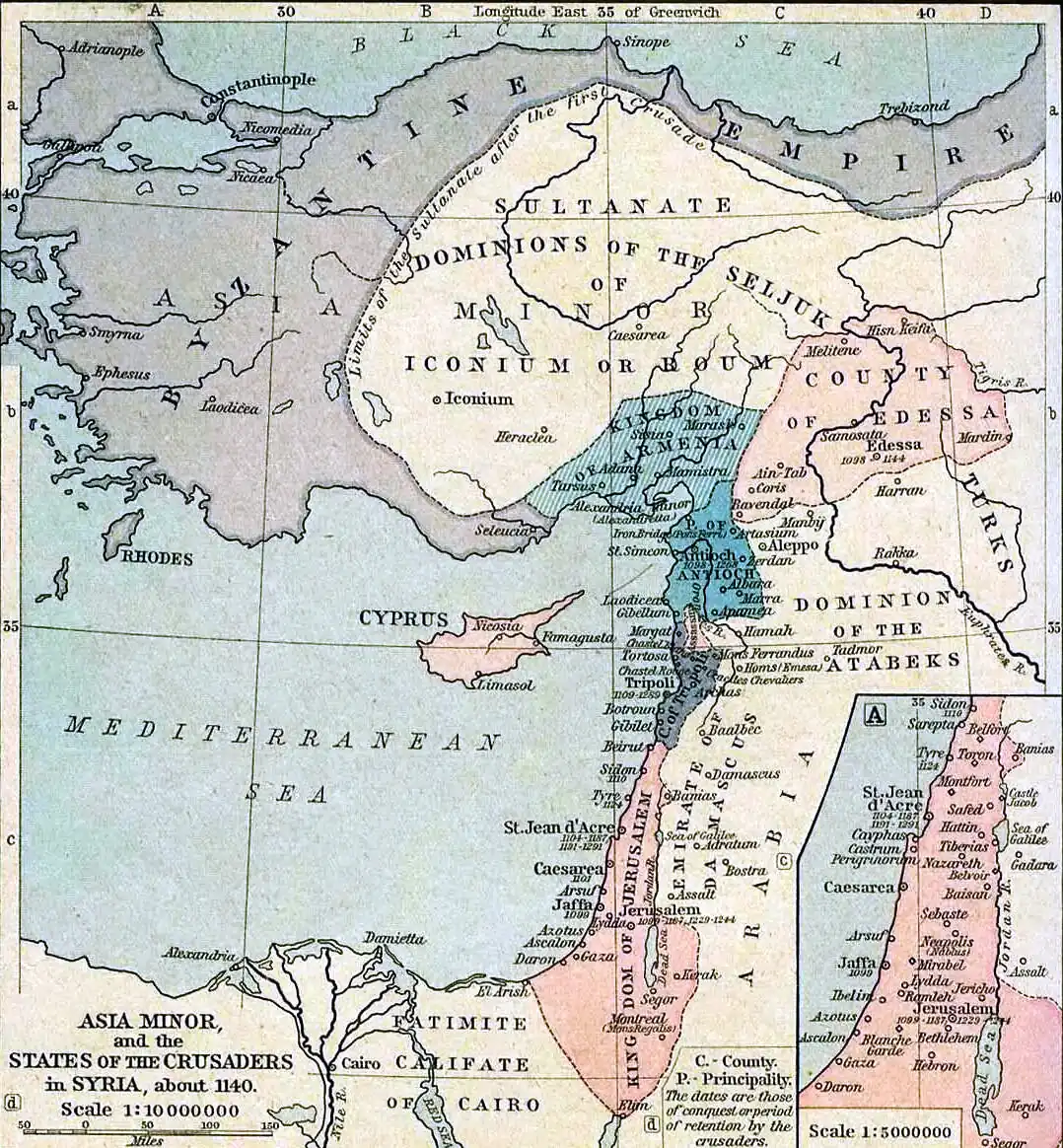 Third Crusade: Siege of Acre Begins — Acre, Kingdom of Jerusalem