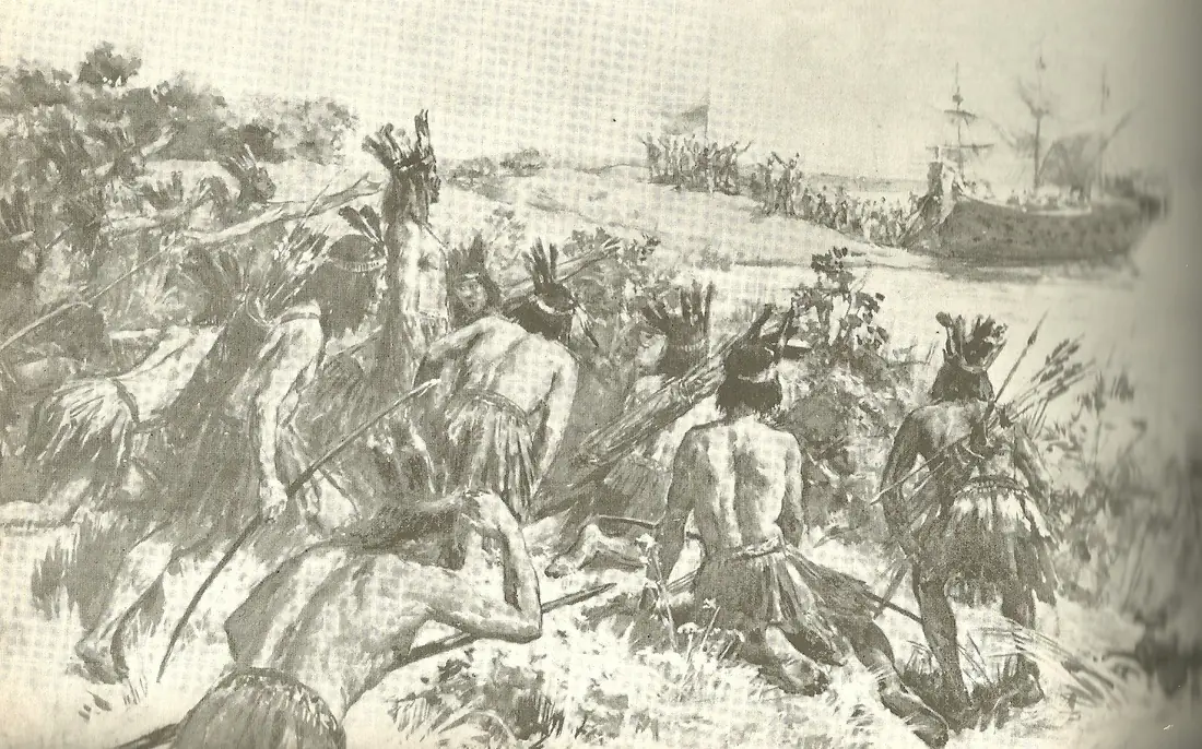 First Argentine European Fort Destroyed — Argentina