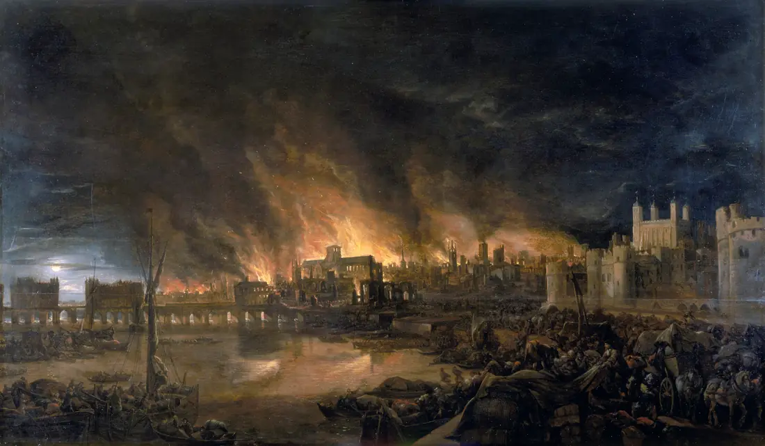 Comienza el Gran Incendio de Londres — London, England