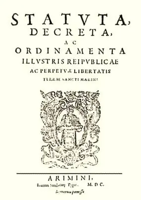 San Marino, älteste Republik, gegründet — San Marino