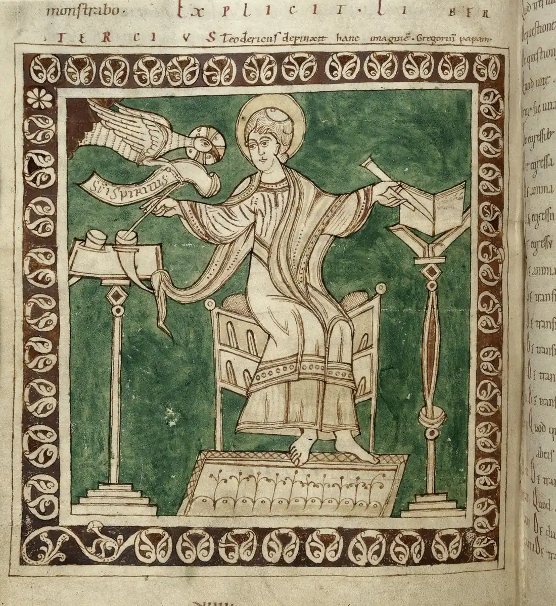 Papst Gregor der Große geweiht