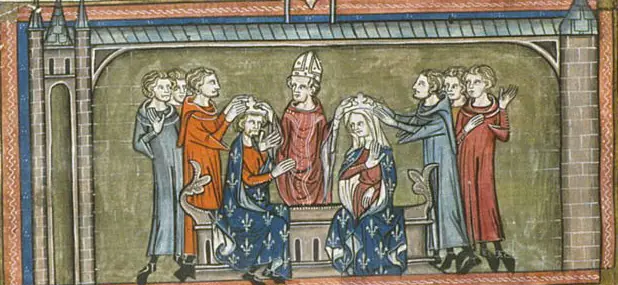 Naissance de Louis VIII de France à Paris — Paris, France