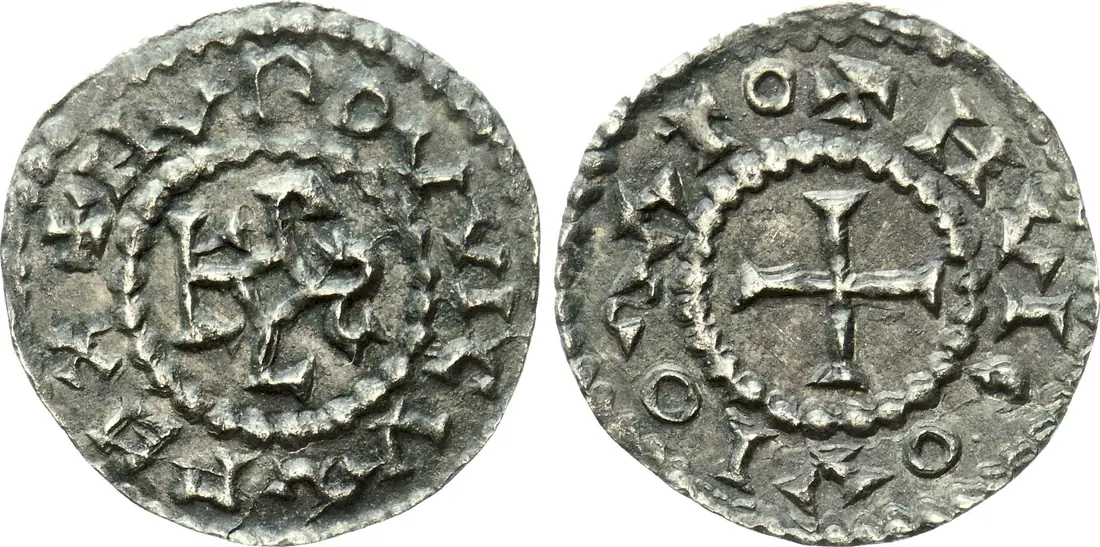 Ludwig der Stotternde vom Papst gekrönt — Rome, Papal States