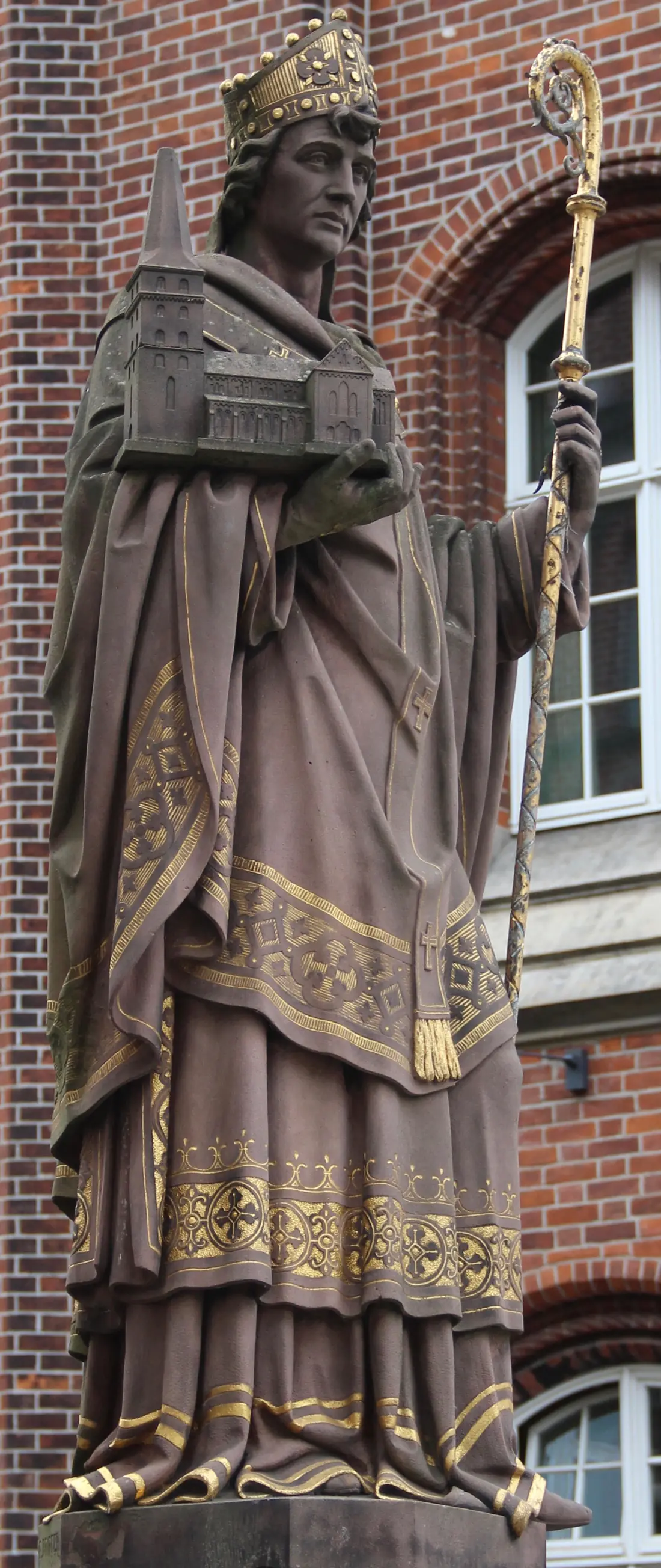 Nașterea lui Ansgar, „apostolul Nordului”, care a adus creștinismul în Scandinavia — Bremen, Holy Roman Empire