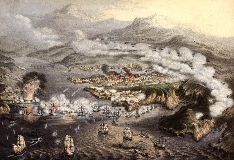 Fin del asedio de Sebastopol, marcando un punto de inflexión en la Guerra de Crimea — Sevastopol, Crimea