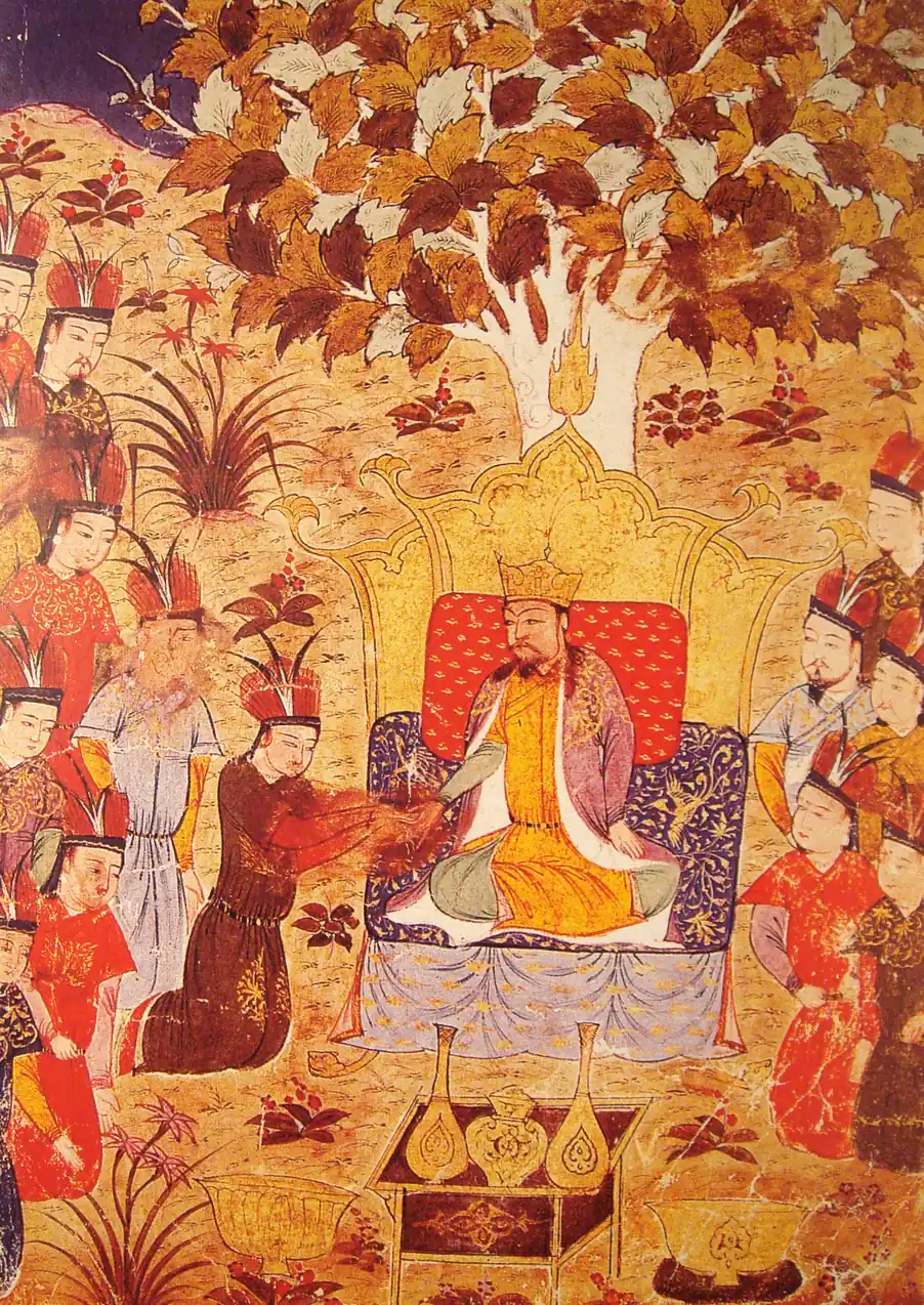 Ögedei Khan este încoronat Mare Khan, unind Imperiul Mongol — Kodoe Aral, Khentii, Mongolia