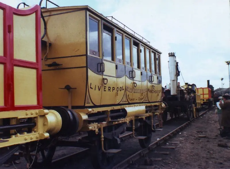 Eröffnung der ersten inter‑städtischen Eisenbahn der Welt – Strecke Liverpool‑Manchester — Liverpool and Manchester, England