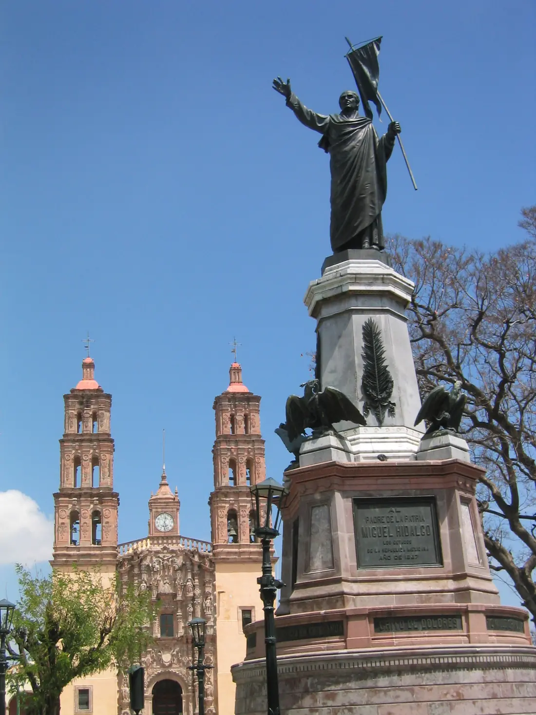El Grito de Hidalgo enciende la independencia de México — Dolores, Guanajuato, Mexico